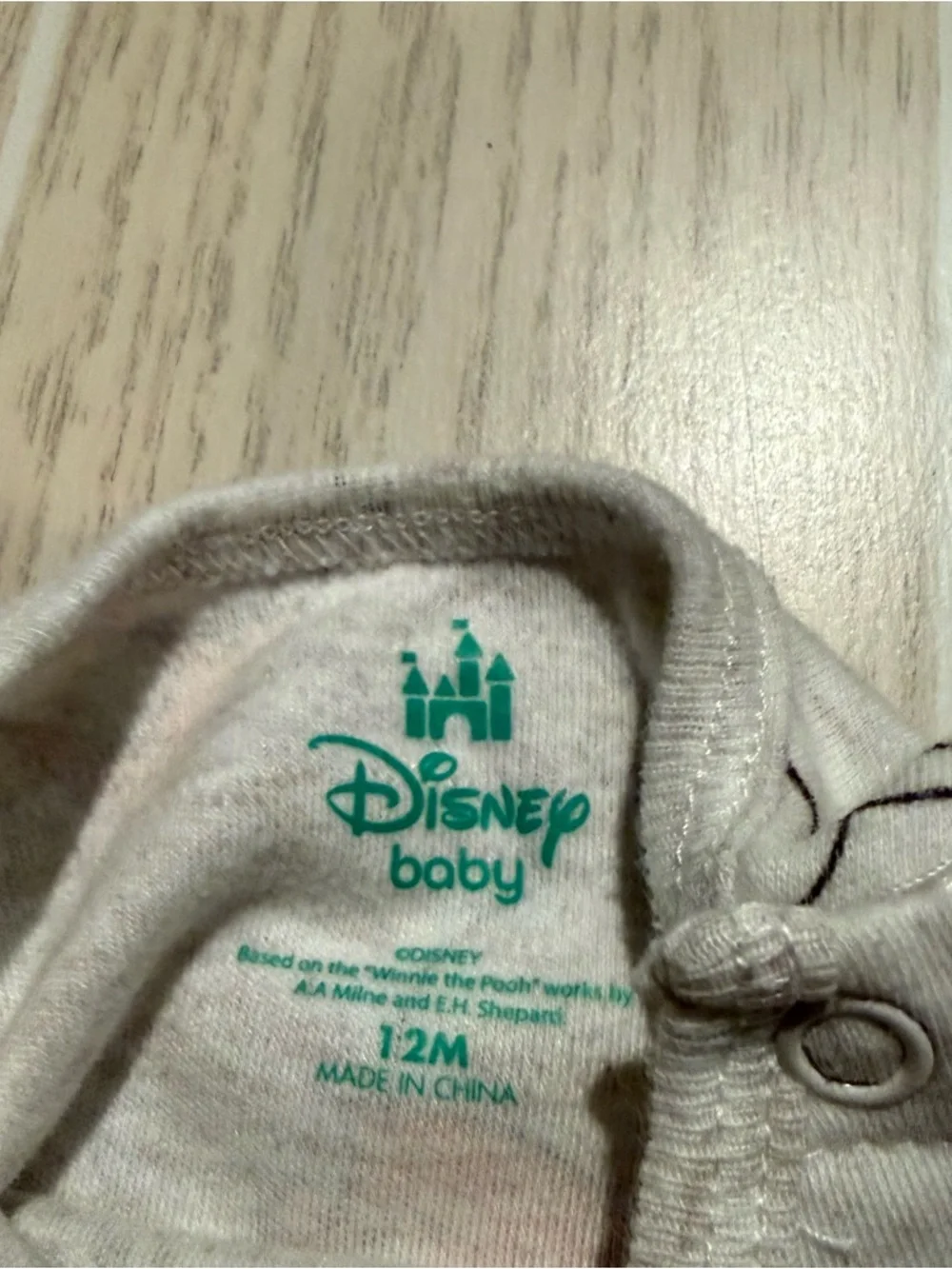 Disney‎ Baby Garanimals Boys 12M 3Pc Bundle Pooh Bodysuits Romper